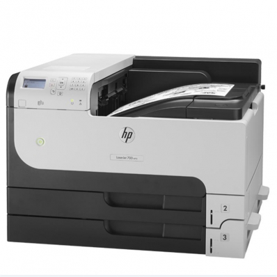 惠普(HP) LaserJet Enterprise 700 M712dn 黑白激光打印机 有线网络打印 手动双面打印 A3幅面 灰色 LaserJet Enterprise 700 M712dn